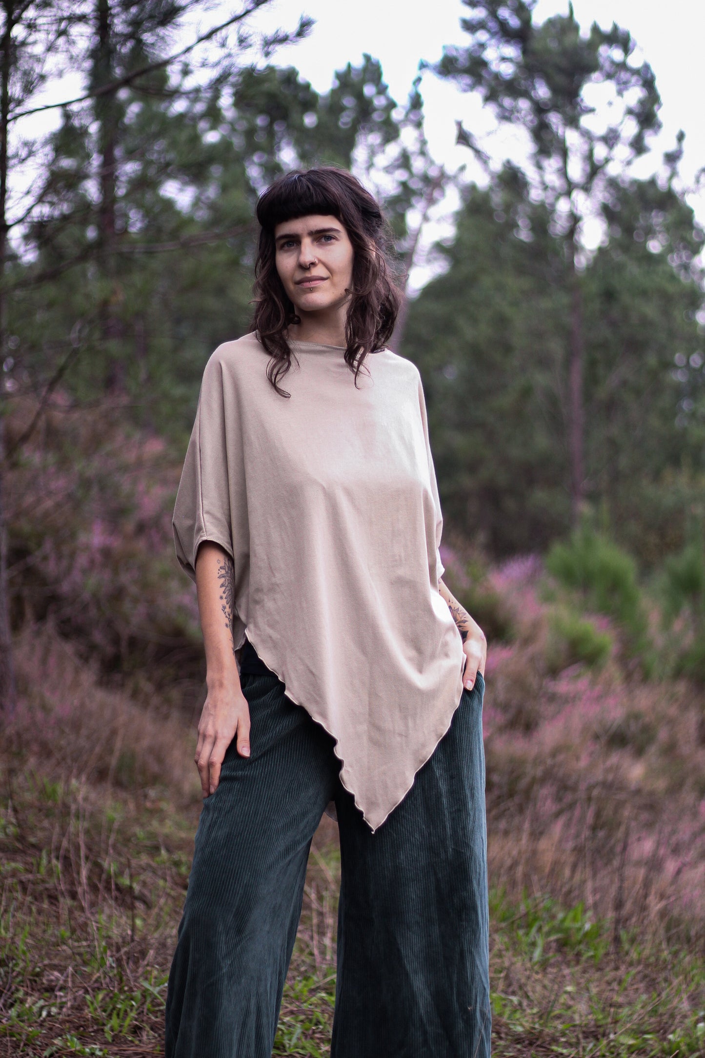 LEAF Blouse | Light beige