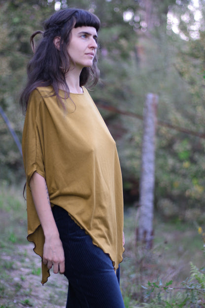 LEAF Blouse | mustard