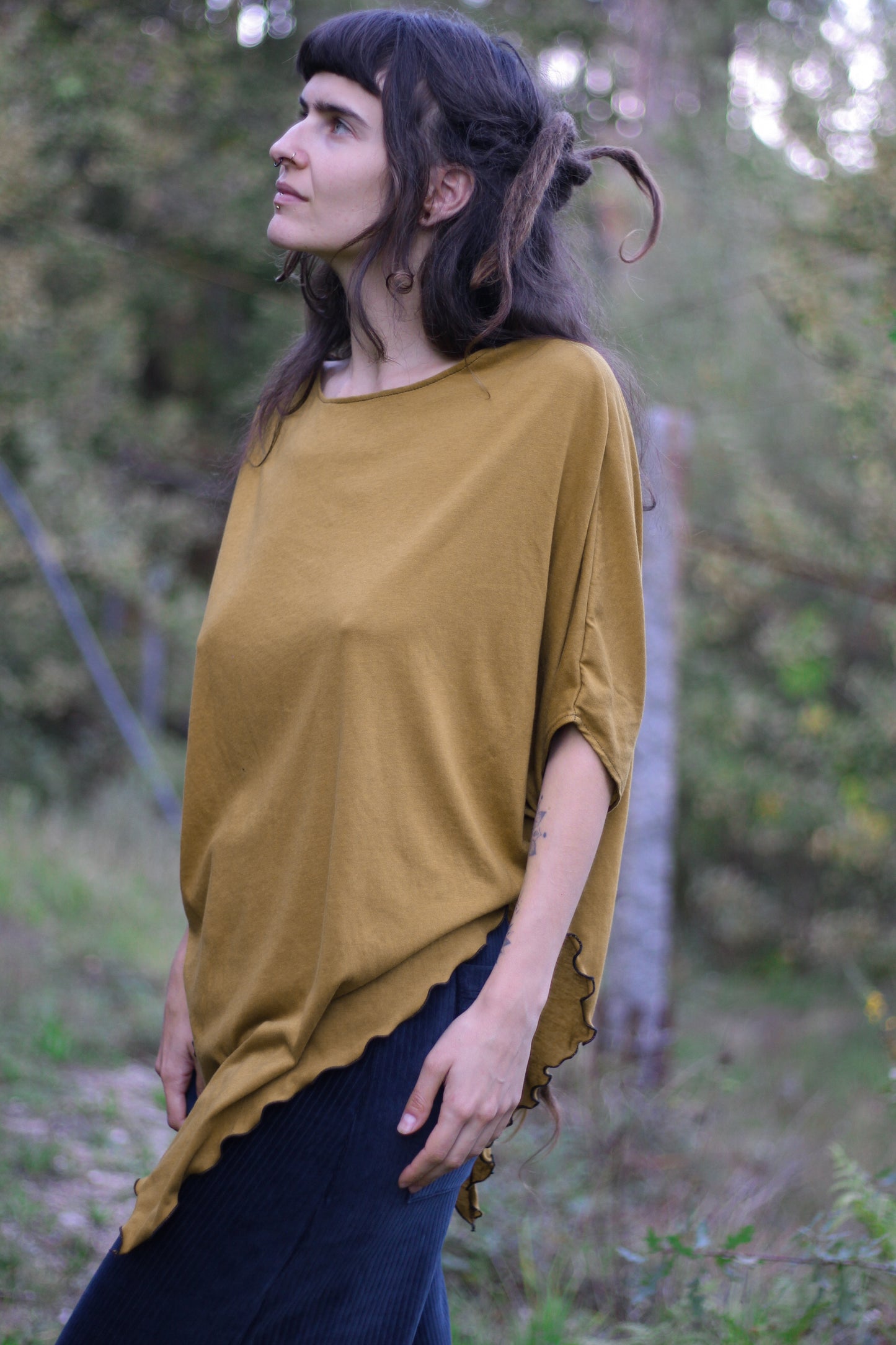 LEAF Blouse | mustard