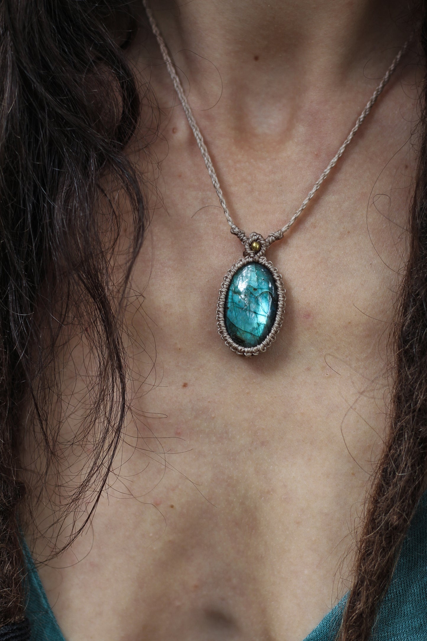 Blue Labradorite pendant