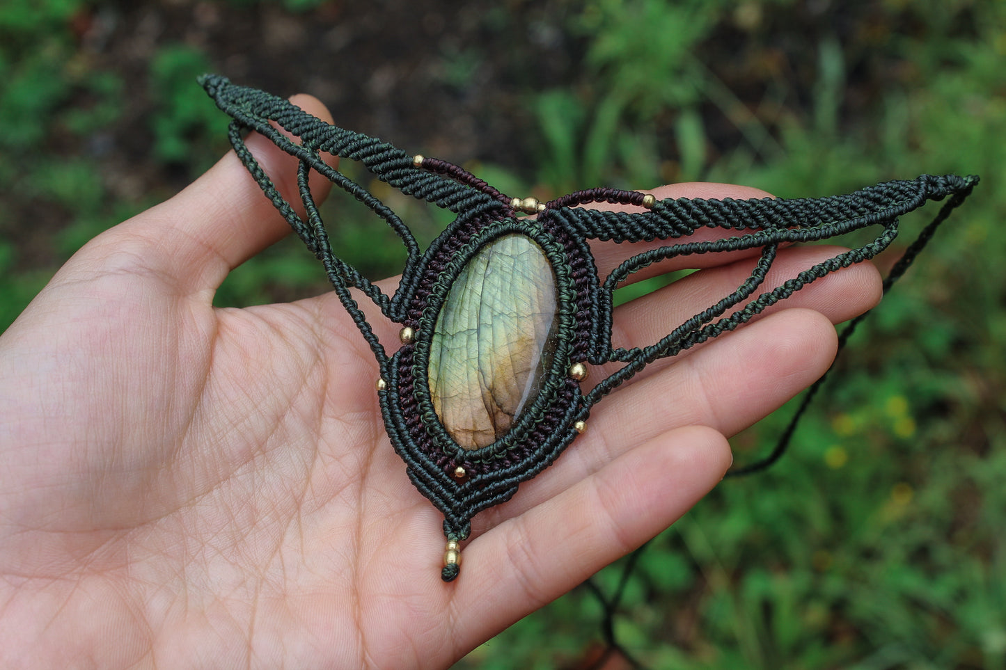 Forest Necklace | Labradorite