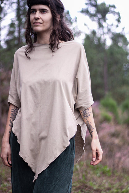 LEAF Blouse | Light beige