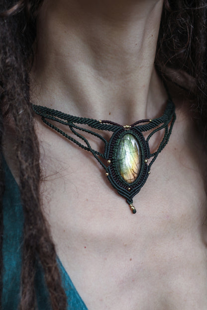 Forest Necklace | Labradorite