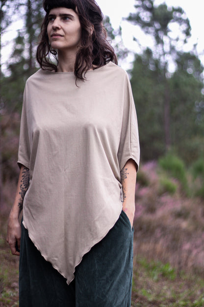 LEAF Blouse | Light beige