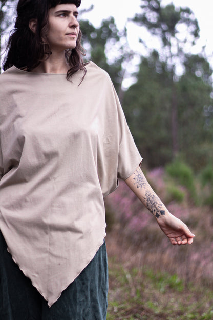 LEAF Blouse | Light beige