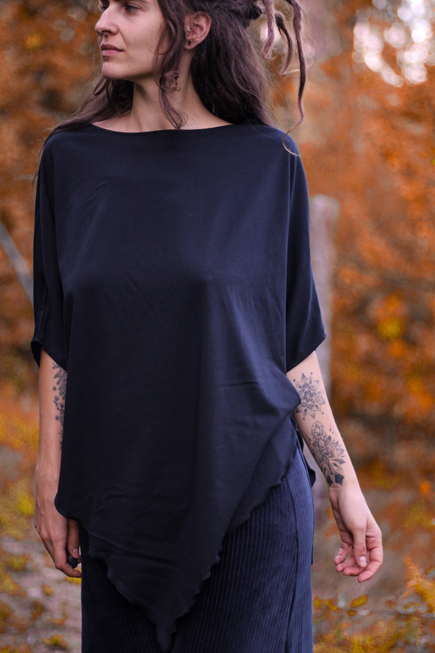 LEAF Blouse | black