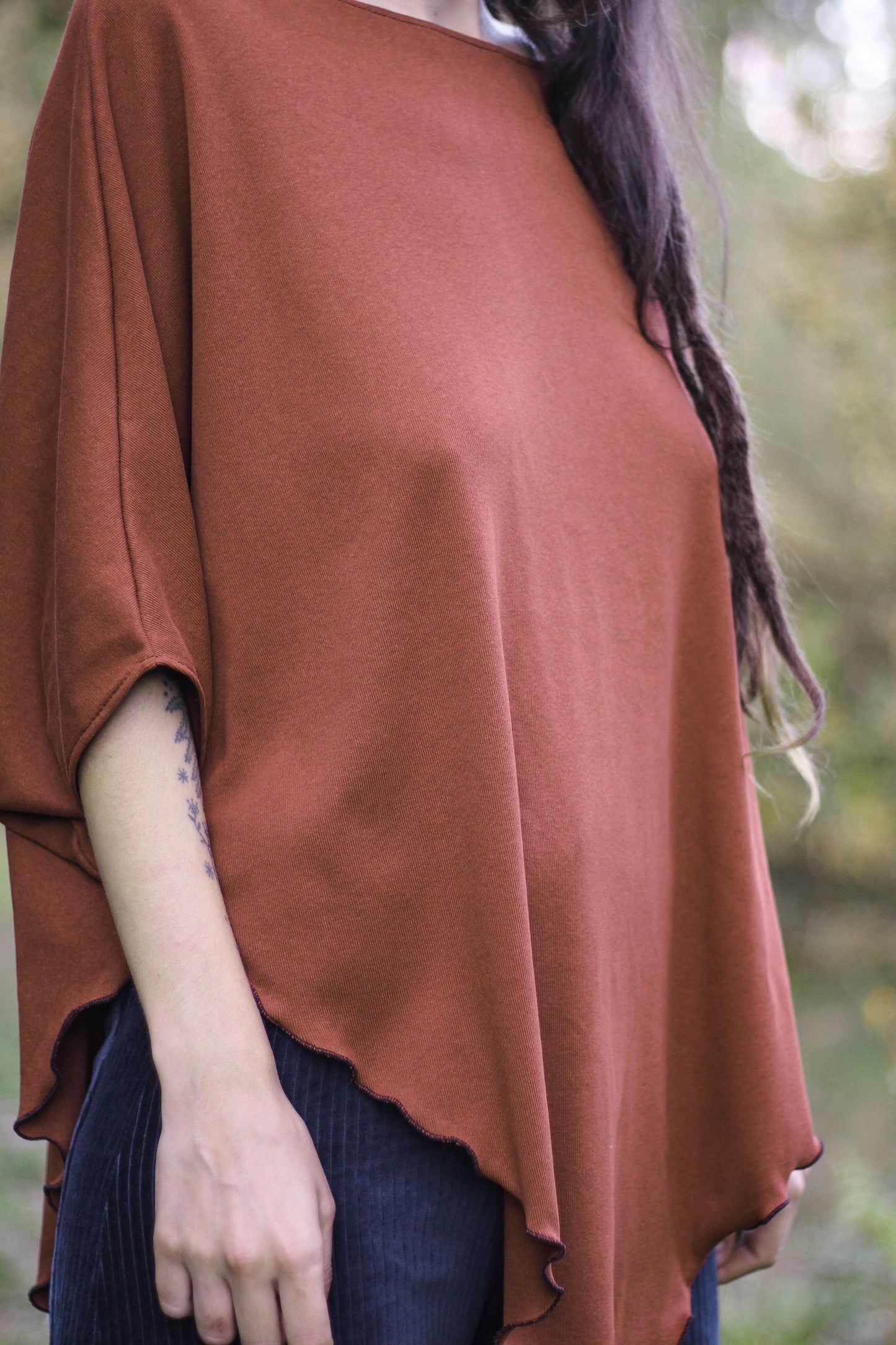 LEAF Blouse | terracota