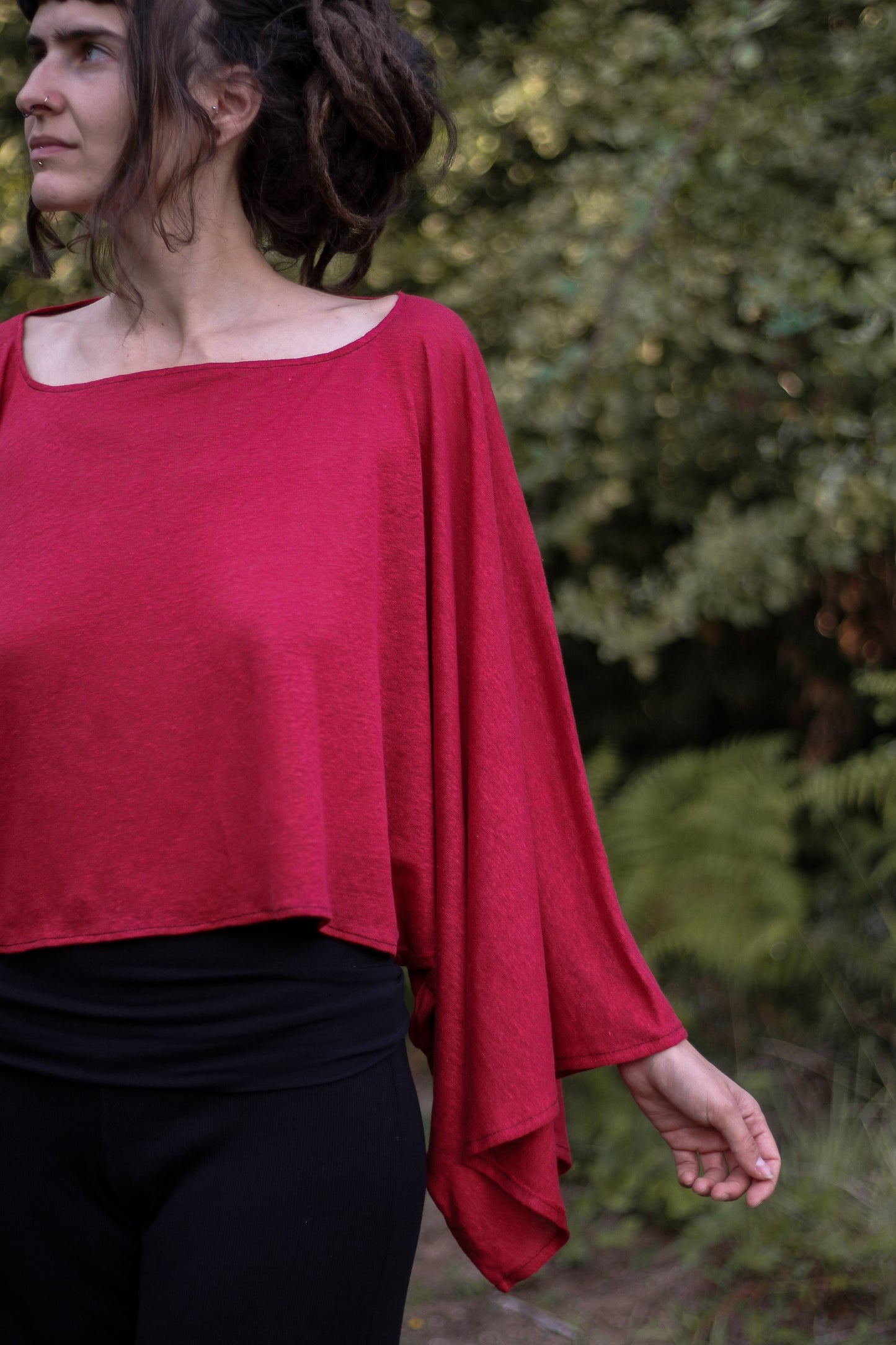 PURNA Top | linen jersey