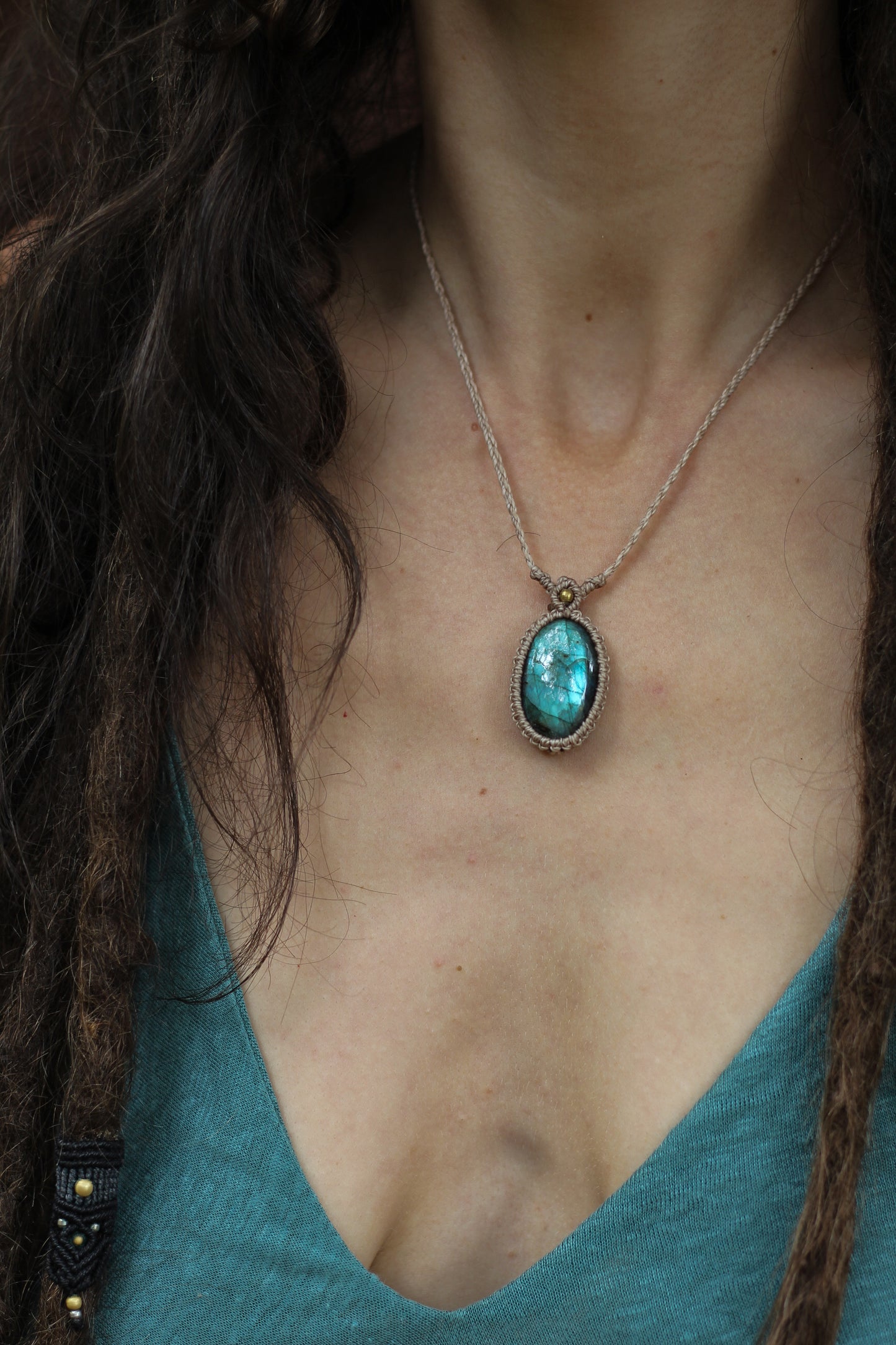 Blue Labradorite pendant