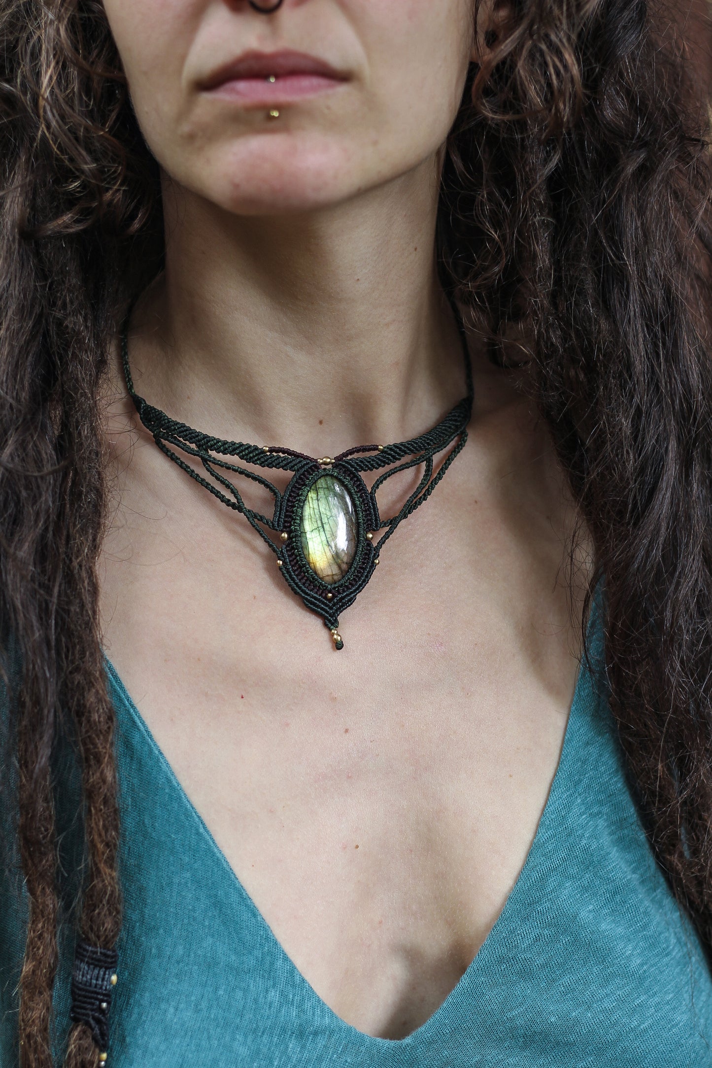 Forest Necklace | Labradorite