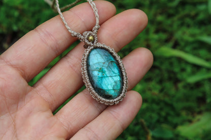 Blue Labradorite pendant