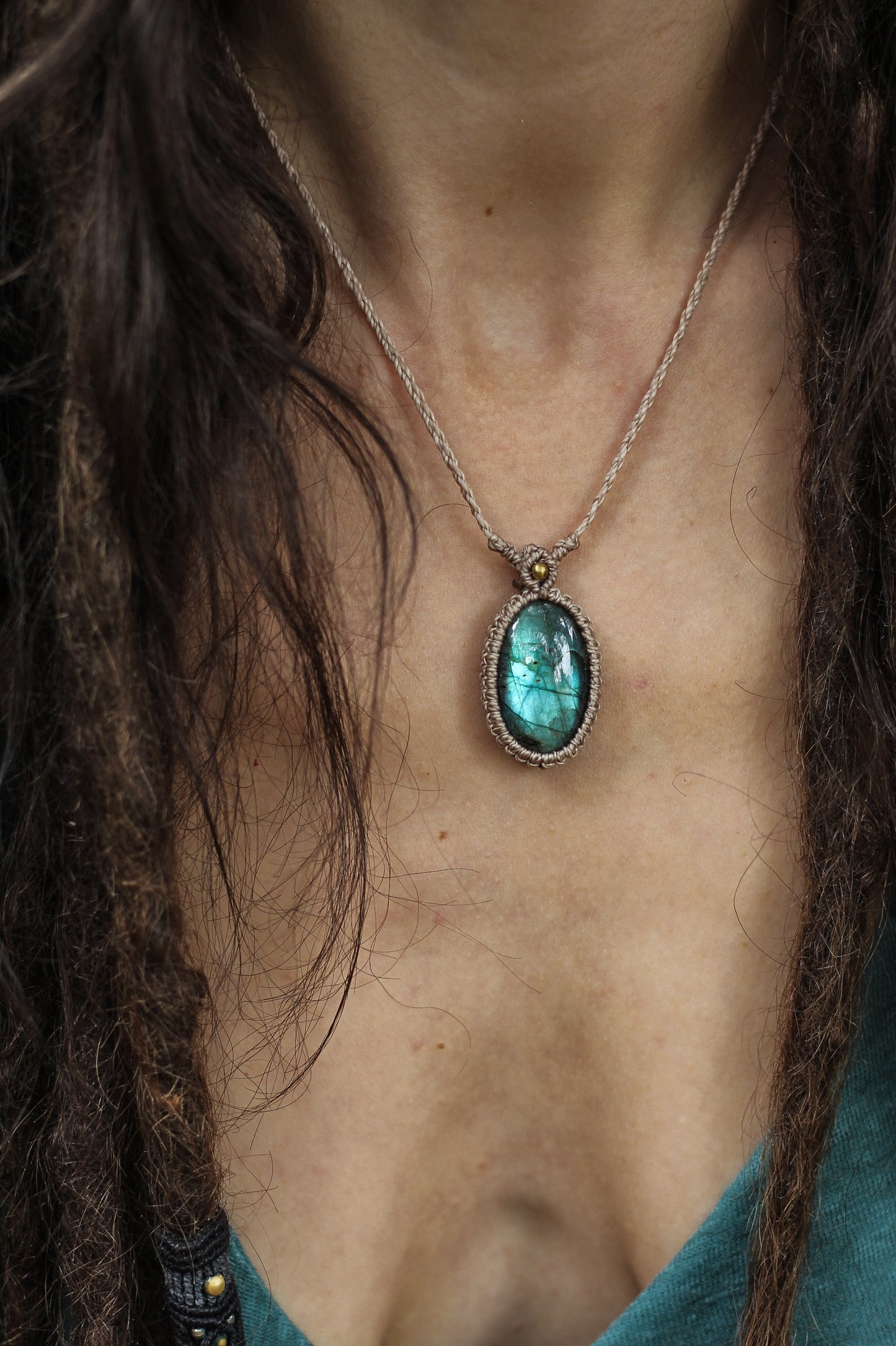 Blue Labradorite pendant